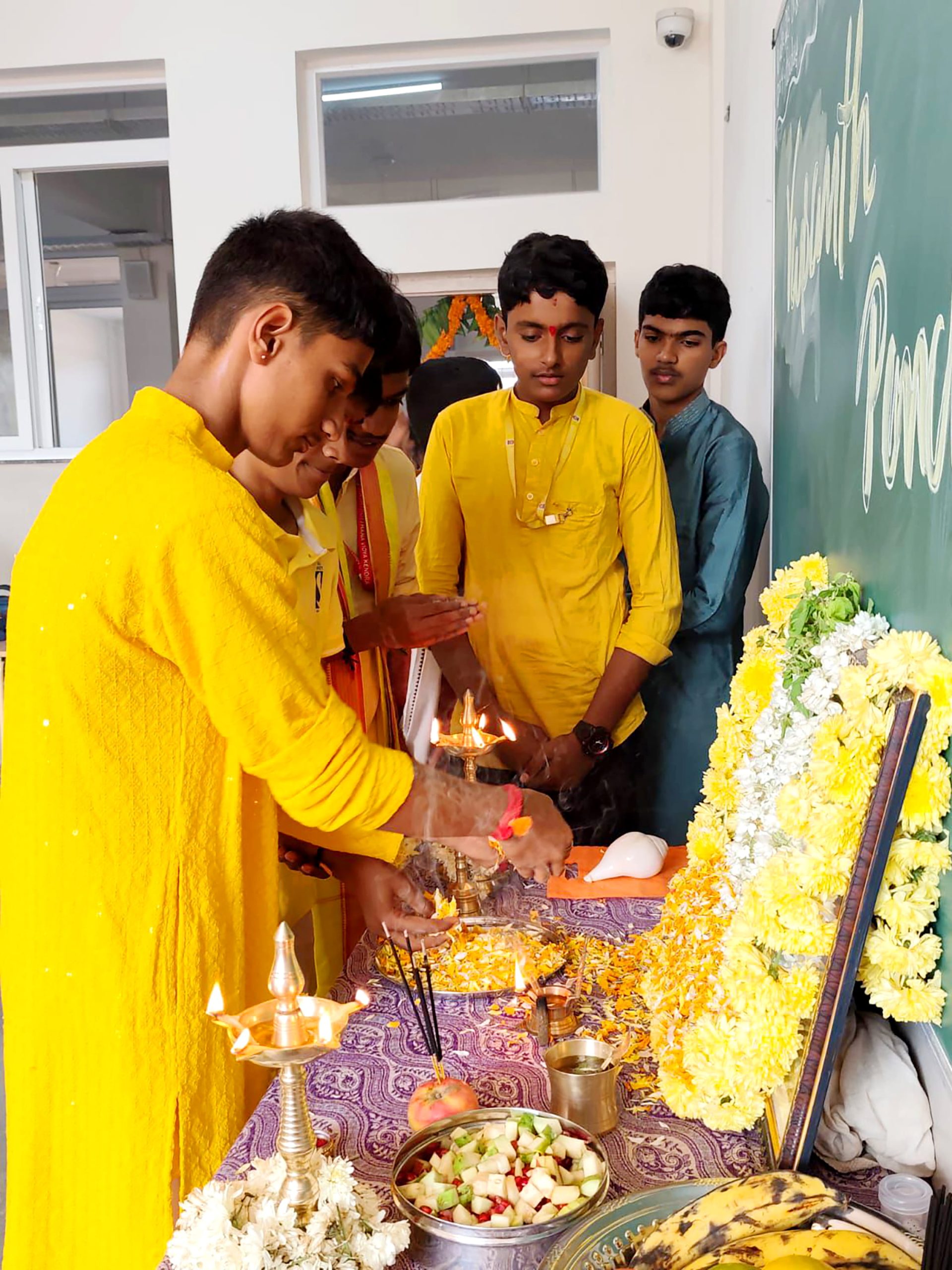 Vasant Panchami Celebration in RVK - Mangaluru-01-23 at 10.57.27 PM