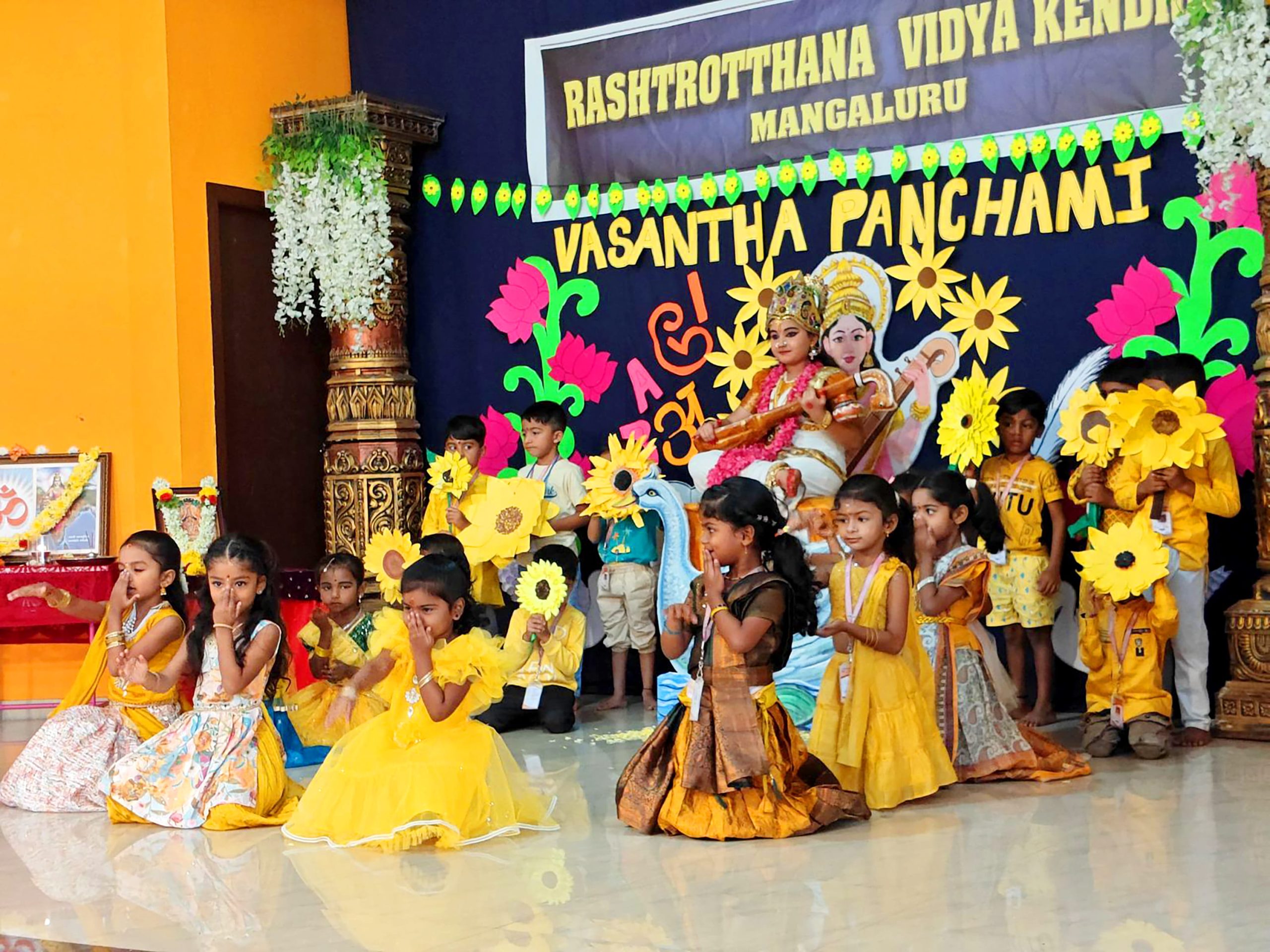 Vasant Panchami Celebration in RVK - Mangaluru-01-23 at 11.01