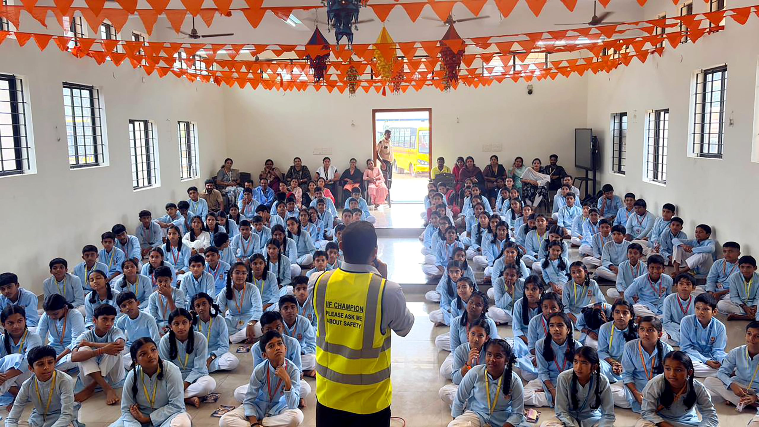 Fire Safety Awareness and Mock Drill in RVK - Mangaluru at 2.21.21 PM
