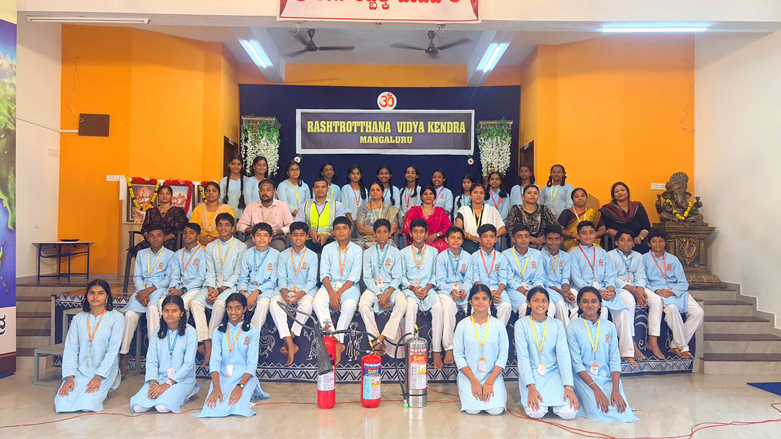 Fire Safety Awareness and Mock Drill in RVK - Mangaluru at 2.21.23 PM