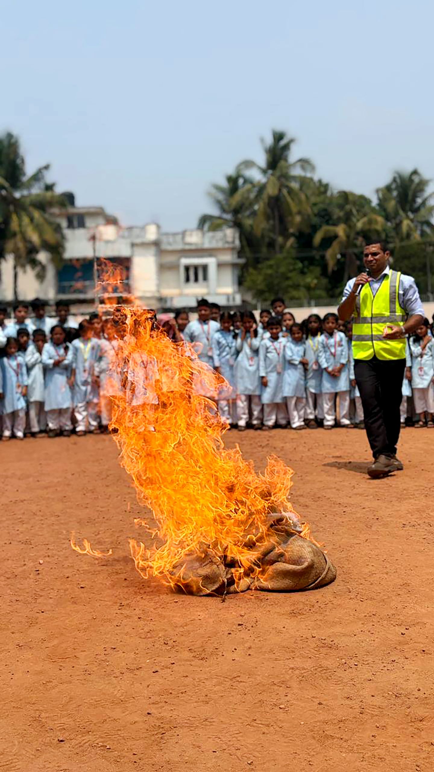 Fire Safety Awareness and Mock Drill in RVK - Mangaluru at 2.21.24 PM (1)