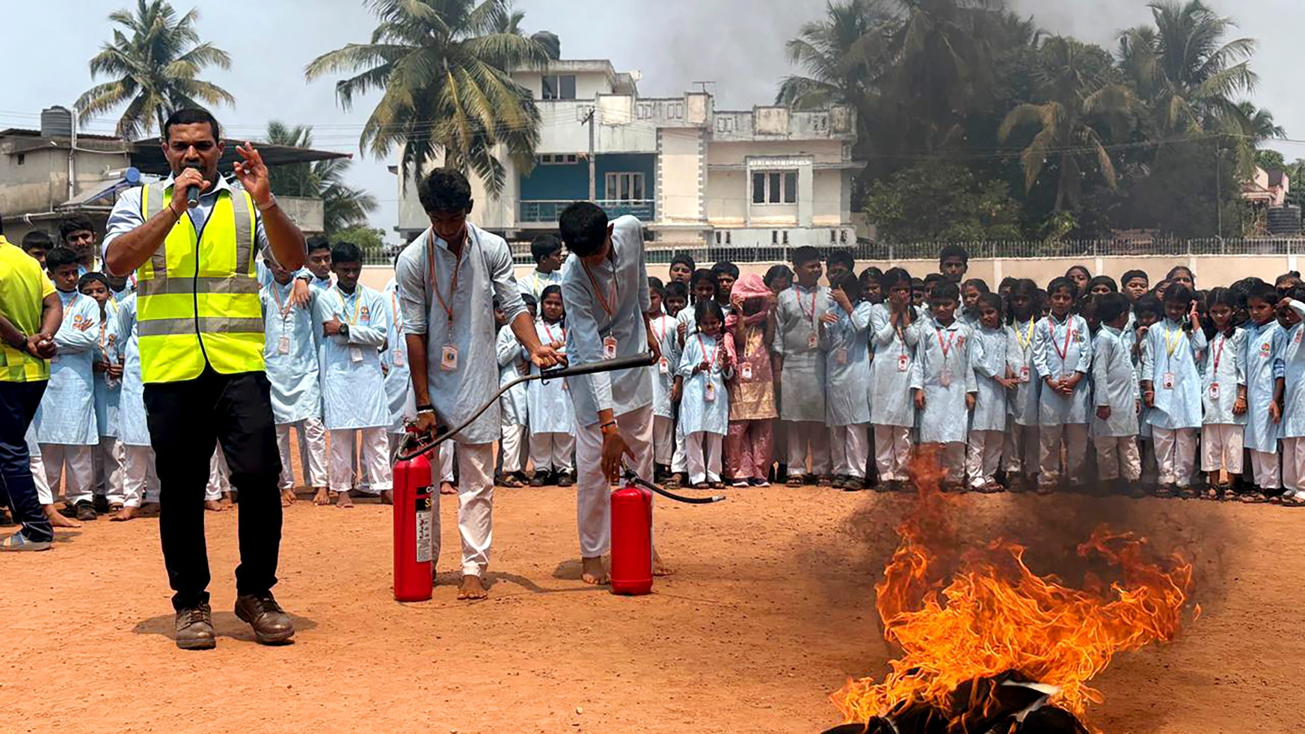 Fire Safety Awareness and Mock Drill in RVK - Mangaluru at 2.21.25 PM (2)