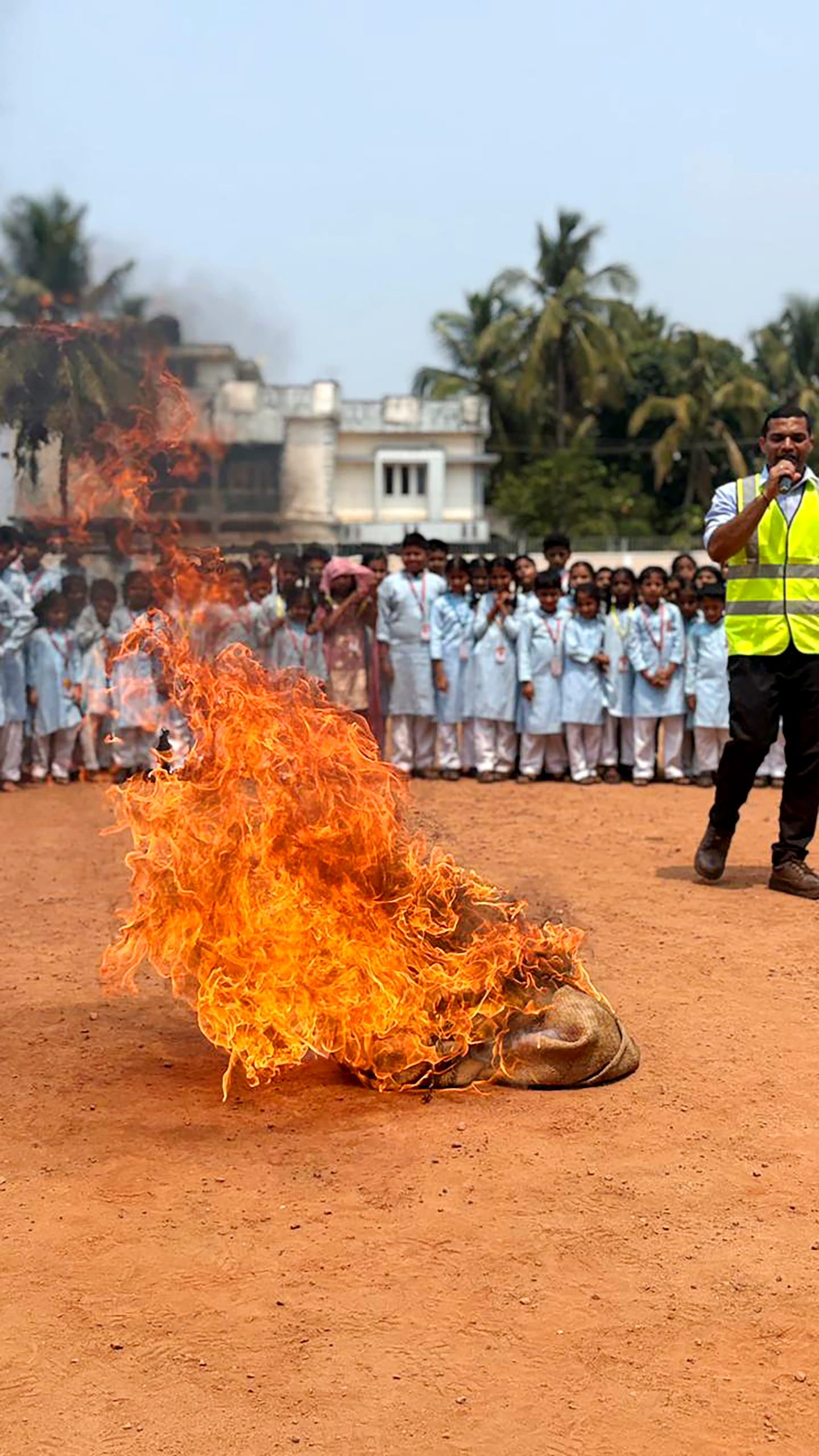 Fire Safety Awareness and Mock Drill in RVK - Mangaluru at 2.21.25 PM