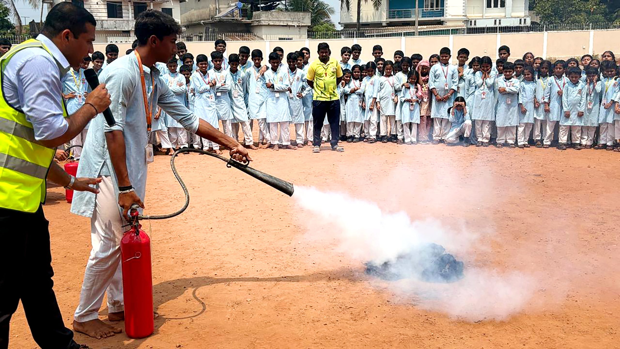 Fire Safety Awareness and Mock Drill in RVK - Mangaluru at 2.21.26 PM (1)