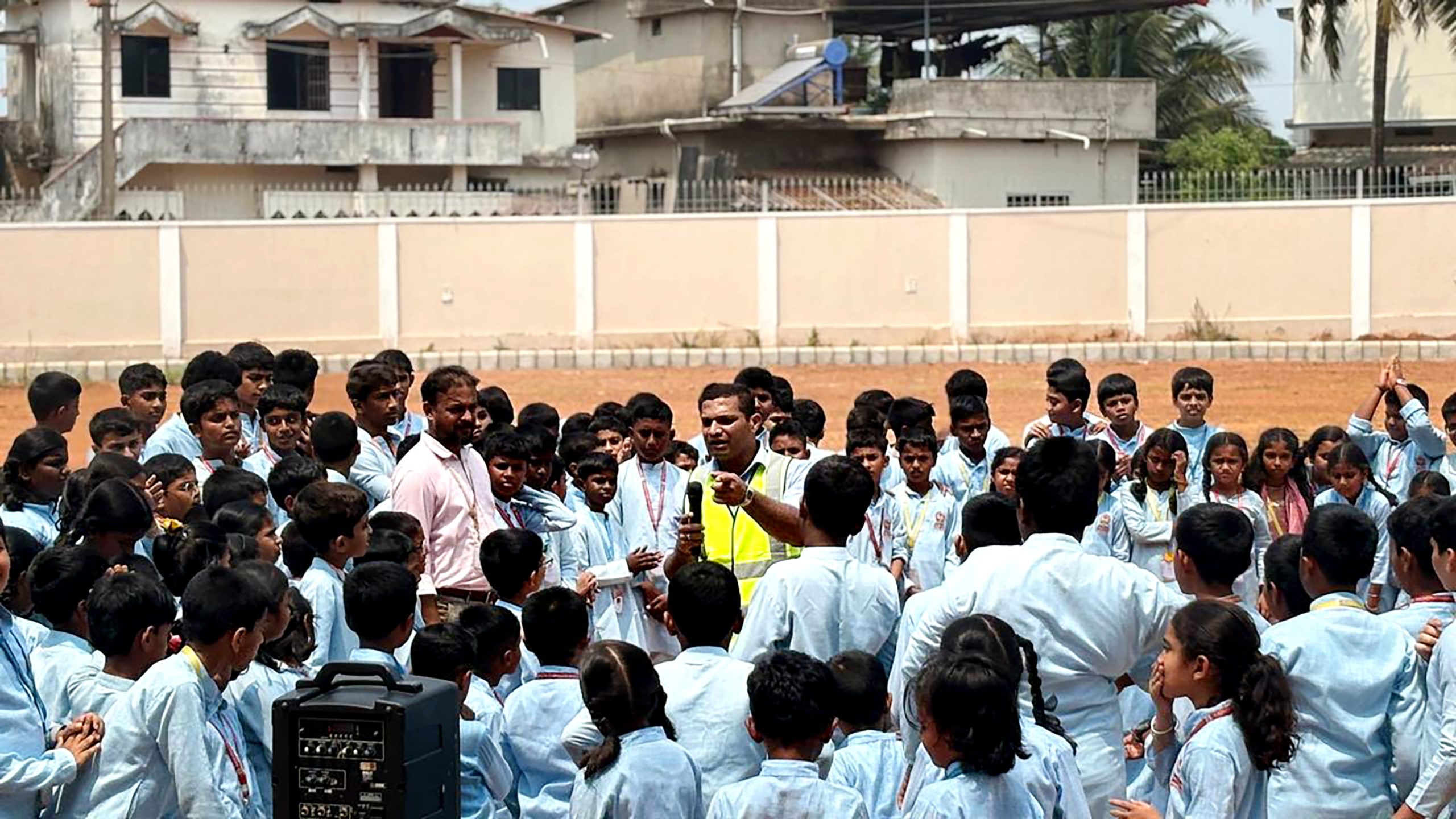 Fire Safety Awareness and Mock Drill in RVK - Mangaluru at 2.21.31 PM