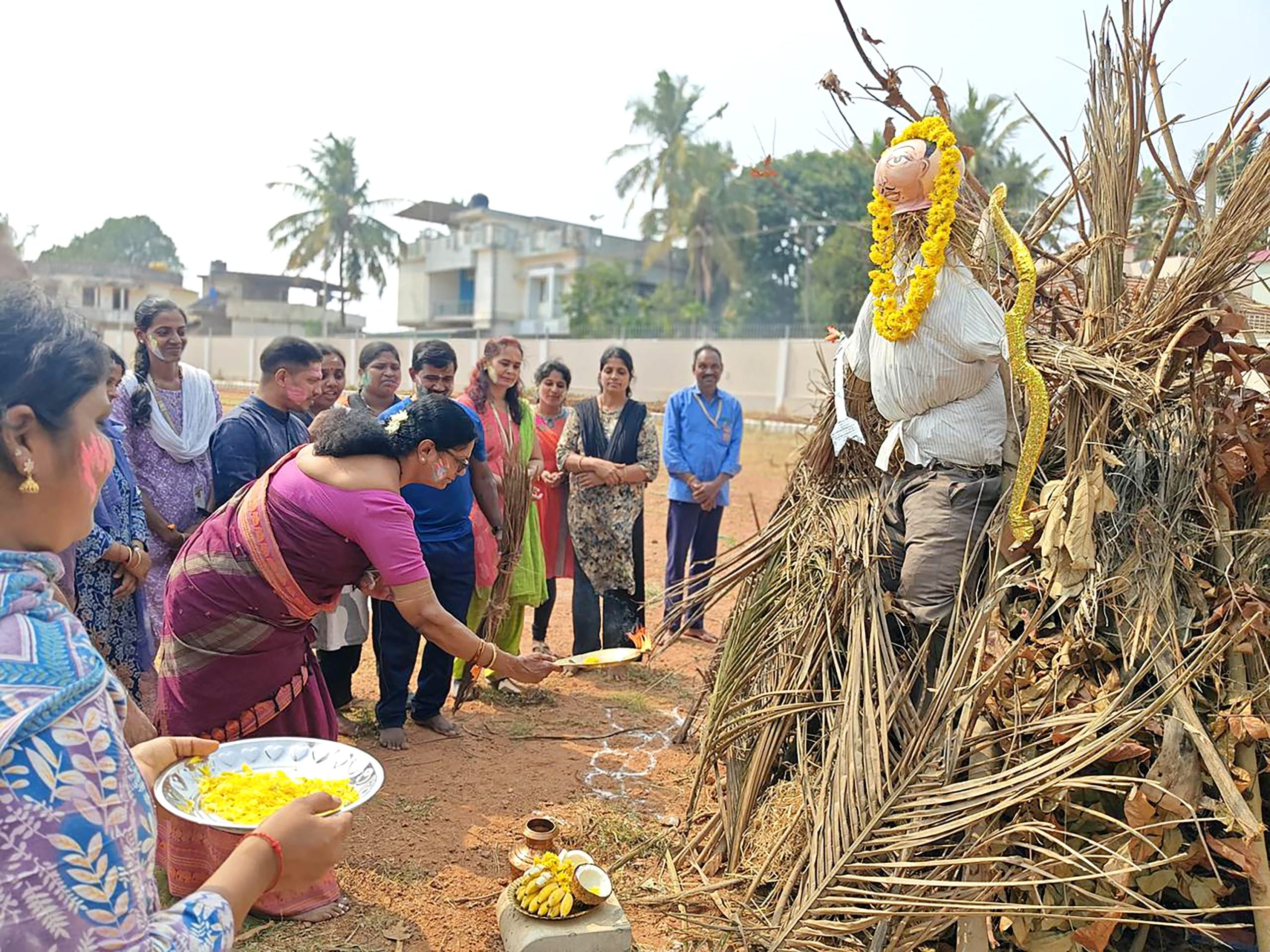 Holi celebrations at RVK - Mangaluru at 4.36.50 PM