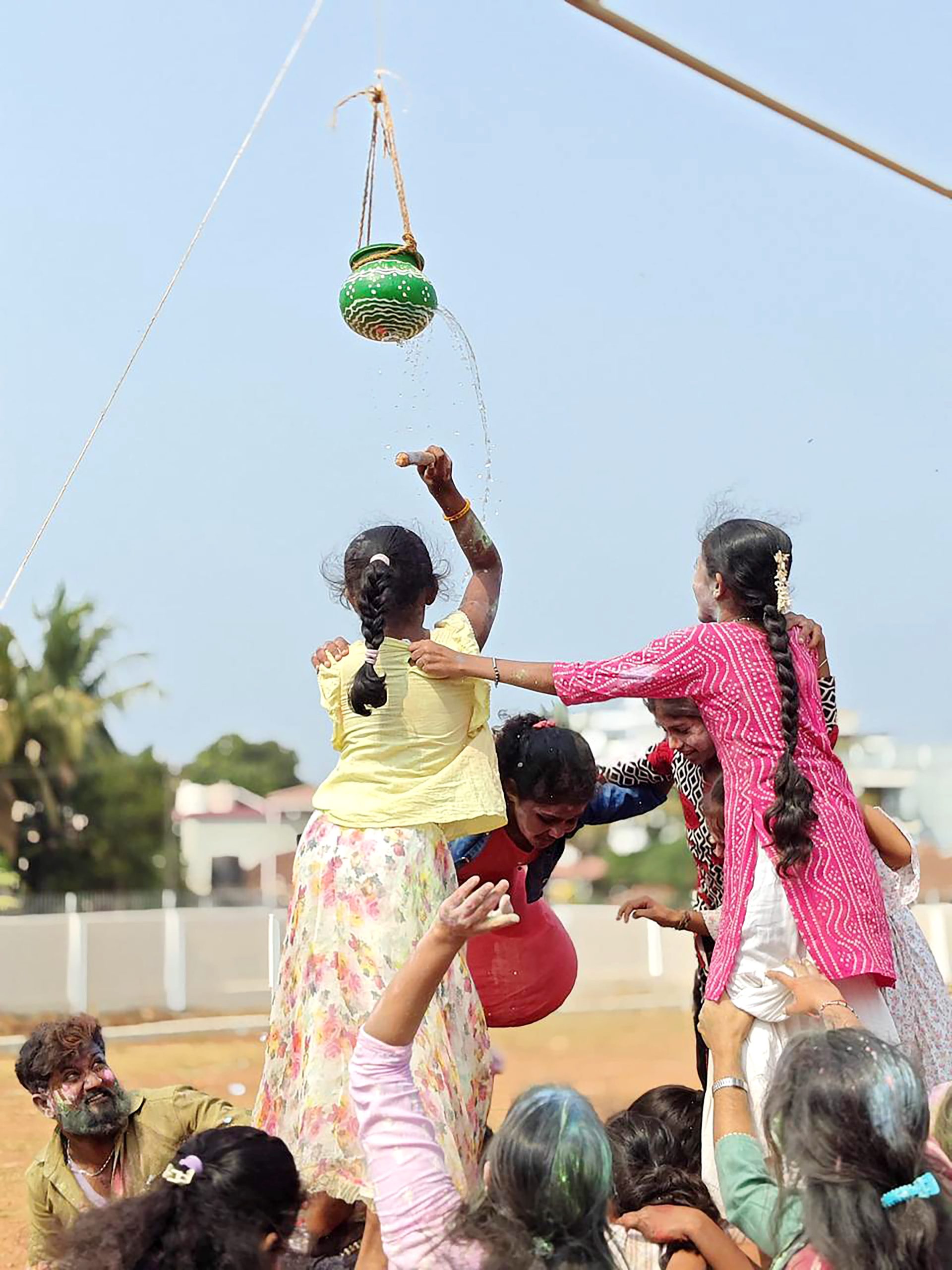 Holi celebrations at RVK - Mangaluru at 4.38.38 PM