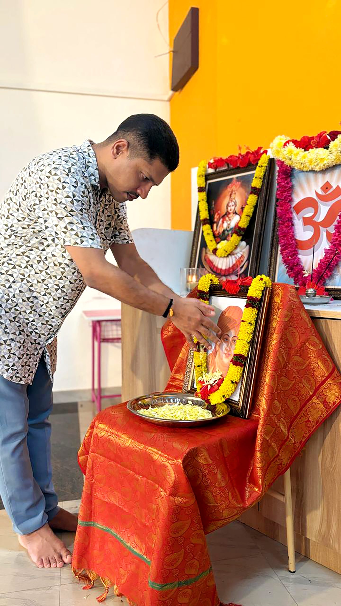 Swami Dayananda Saraswati Jayanti in RVK - Mangaluru at 10.11